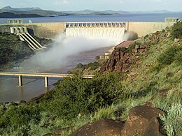 Gariep Dam tó kún àkúnwọ́nsílè ní January, ọdún 2011