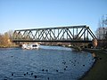 Eisenbahnbrücke über das Caputher Gemünde in Caputh, erbaut 1908