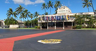 <span class="mw-page-title-main">Hickam Air Force Base</span> United States Air Force base at Honolulu International Airport, Hawaii, USA