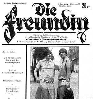 Die Freundin 1928