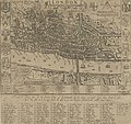 Image 42John Norden's map of London in 1593. There is only one bridge across the Thames, but parts of Southwark on the south bank of the river have been developed. (from History of London)