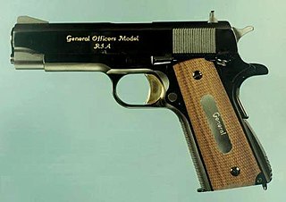 <span class="mw-page-title-main">M15 pistol</span> Semi-automatic pistol