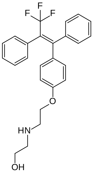 <span class="mw-page-title-main">Panomifene</span> Chemical compound