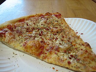 <span class="mw-page-title-main">New York–style pizza</span> Large hand-tossed thin crust pizza