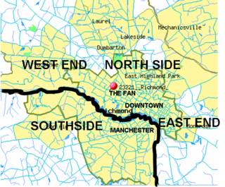 <span class="mw-page-title-main">Southside (Richmond, Virginia)</span> Neighborhood of Richmond, Virginia, United States