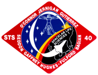 Emblemat STS-40