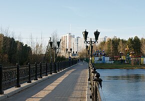 Park near the Saima river