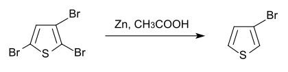 Synthese van 3-broomthiofeen