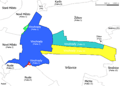 Plan Vinohradów