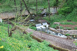 La source du Vardar à Vroutok