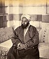 صورة بالأبيض والأسود للأمير عبد القادر دمشق 1862