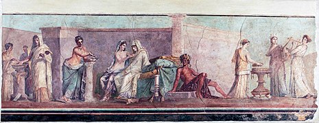 Roman fresco (1st century BC), Aldobrandini Wedding