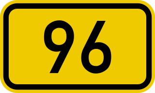 <span class="mw-page-title-main">Bundesstraße 96</span> Federal highway in Germany