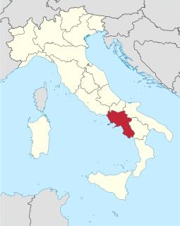 Campania Region of Italy