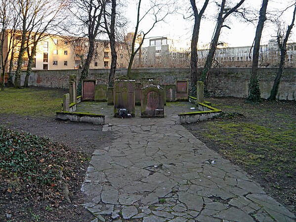 Grabsteine im Ehrenfeld