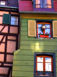 Colmar - fenêtres de, die Fenster von, окна, windows