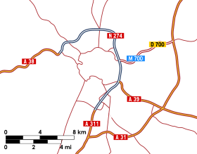 Carte de la route.