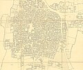 1931-2 map of central El Majdal. Nearly all Palestinians who lived here and survived the 1947-8 Nakba were at first confined to a ghetto, then later expelled