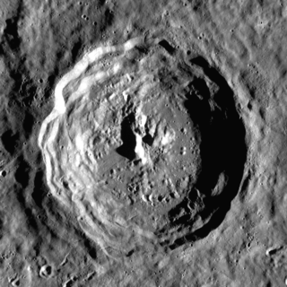 <span class="mw-page-title-main">Eratosthenes (crater)</span> Crater on the Moon