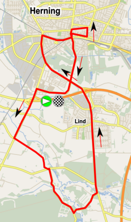 Parcours in en rond Herning