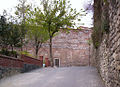 Exterior walls of the monastery