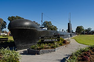 HMAS <i>Otway</i> (S 59) 1968–1994 Oberon-class submarine of the Royal Australian Navy