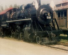 Photograph of Illinois Central No. 790 At Steamtown, Bellows Falls, Vt., c. 1978