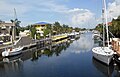 Key Largo harbour, Florida, USA