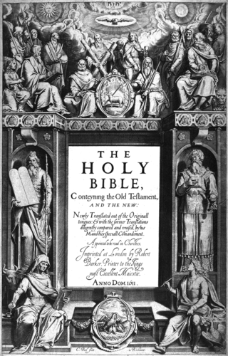 <span class="mw-page-title-main">King James Version</span> 1611 English translation of the Bible