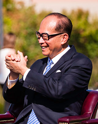 <span class="mw-page-title-main">Li Ka-shing</span> Hong Kong entrepreneur