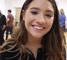 Ziegler in 2018 Mackenzie Ziegler 2018.jpg