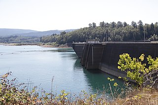 <span class="mw-page-title-main">Mossyrock Dam</span> Dam in Washington state