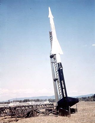 <span class="mw-page-title-main">MIM-3 Nike Ajax</span> First operational guided surface-to-air missile