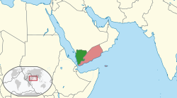 也门的位置