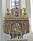 Spätgotischer Flügelaltar, heute in der Lutherkirche Plauen