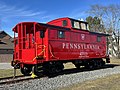 Restored Pennsylvania RR caboose