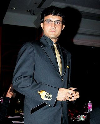 <span class="mw-page-title-main">Sourav Ganguly</span> Indian cricketer