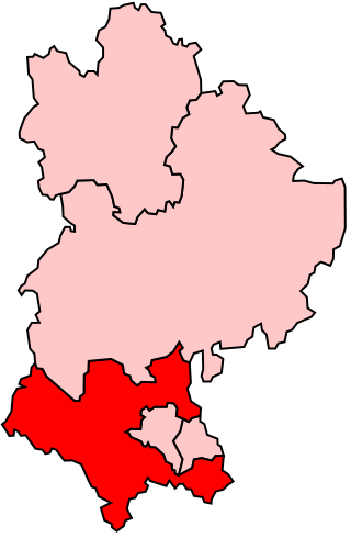 <span class="mw-page-title-main">South Bedfordshire (UK Parliament constituency)</span> Parliamentary constituency in the United Kingdom, 1950–1983