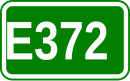 Zeichen der Europastraße 372