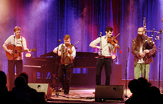 Battlefield Band Scottish traditional music group