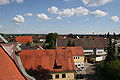 Blick vom Kirchturm von St. Ulrich auf Amendingen