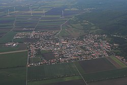 Aerial view of Sommerein