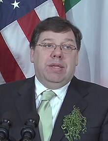 Former Taoiseach Brian Cowen, past pupil