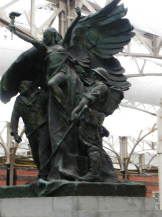 <span class="mw-page-title-main">Dover Marine War Memorial</span> Statue in Dover, England