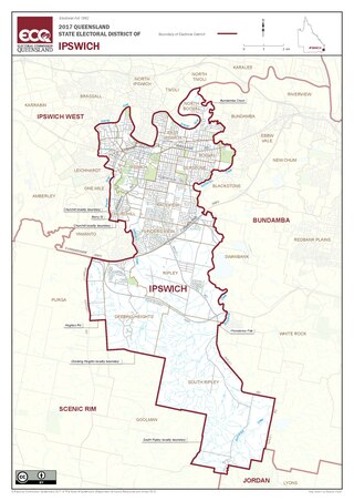 <span class="mw-page-title-main">Electoral district of Ipswich</span> State electoral district of Queensland, Australia