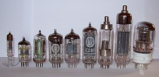 <span class="mw-page-title-main">Vacuum tube</span> Device that controls current between electrodes