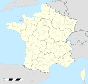 Biarritzの位置（フランス内）