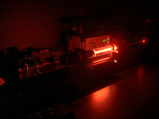 <span class="mw-page-title-main">Helium–neon laser</span> Type of gas laser