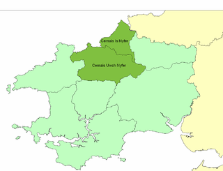 <span class="mw-page-title-main">Cemais (Dyfed)</span> Welsh medieval cantref