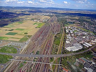 <span class="mw-page-title-main">Mannheim Rangierbahnhof</span> Germanys second-largest marshalling yard